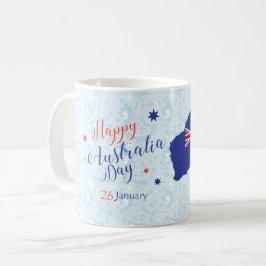 "I KÄRLEK AUSTRALIA" Australien Dag den 26 januari Kaffemugg