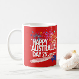 "I KÄRLEK AUSTRALIA" Australien Dag den 26 januari Kaffemugg