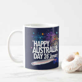 "I KÄRLEK AUSTRALIA" Australien Dag den 26 januari Kaffemugg