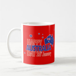 "I KÄRLEK AUSTRALIA" Australien Dag den 26 januari Kaffemugg