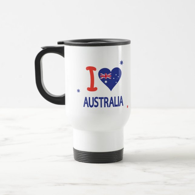 "I KÄRLEK AUSTRALIA" Australien Dag den 26 januari Resemugg (Vänster)