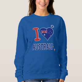 I KÄRLEK AUSTRALIA Lycklig Australien Dagen den 26 T Shirt