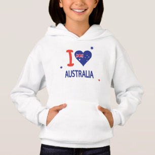 I KÄRLEK AUSTRALIA Lycklig Australien Dagen den 26 T Shirt