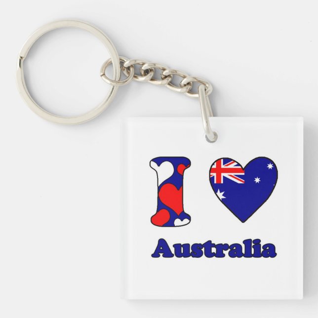 I kärlek Australien (Framsidan)