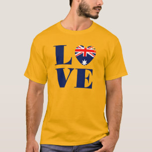 I kärlek Australien T Shirt
