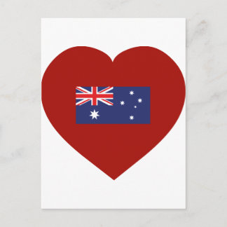 I Kärlek Australien Vykort