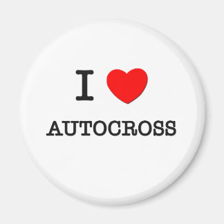 I KÄRLEK AUTOCROSS MAGNET