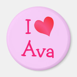I Kärlek Ava Magnet