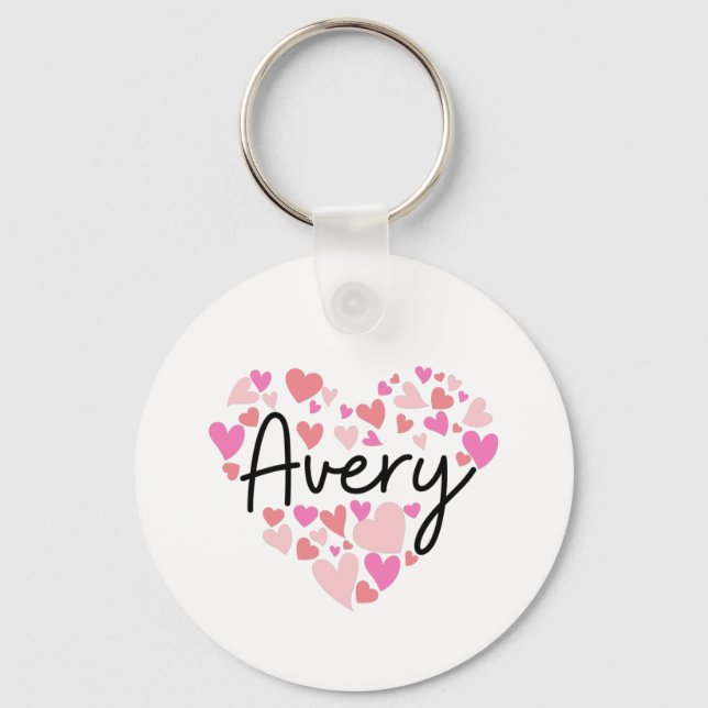 I kärlek Avery Nyckelring (Framsida)