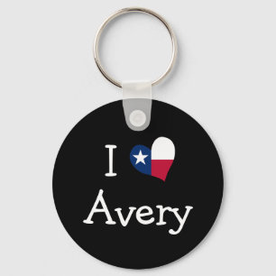I Kärlek Avery Nyckelring