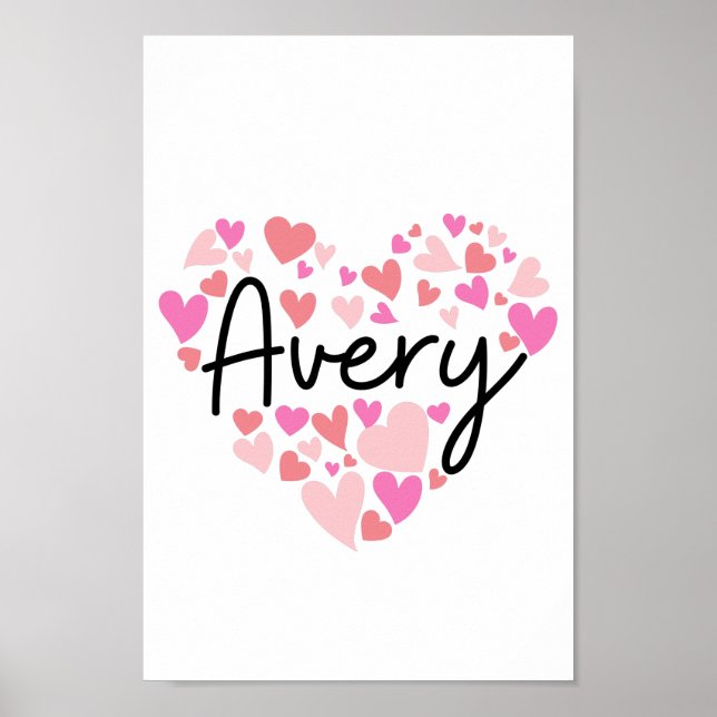 I kärlek Avery Poster (Framsidan)