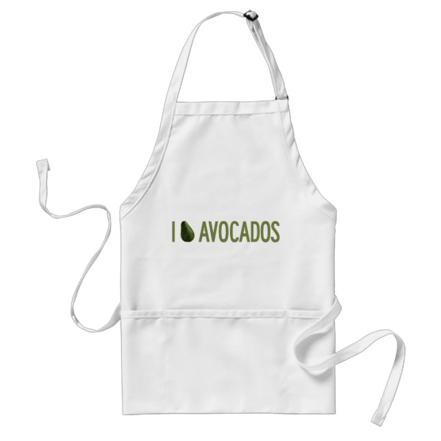 I Kärlek Avocados Förkläde (Framsidan)