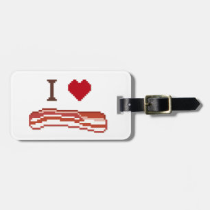I Kärlek Bacon Bagagebricka
