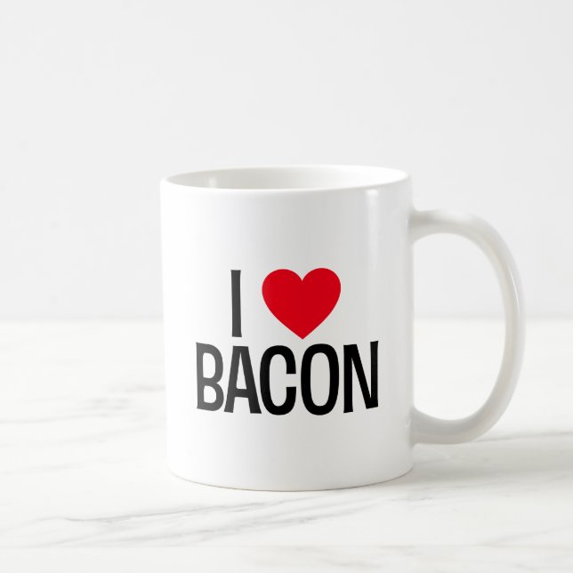 I Kärlek Bacon. Kaffemugg (Höger)