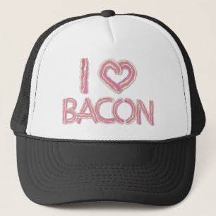 I Kärlek Bacon Truckerkeps