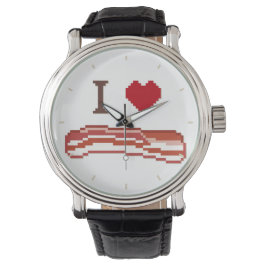 I Kärlek Bacon Wrist Watch Armbandsur