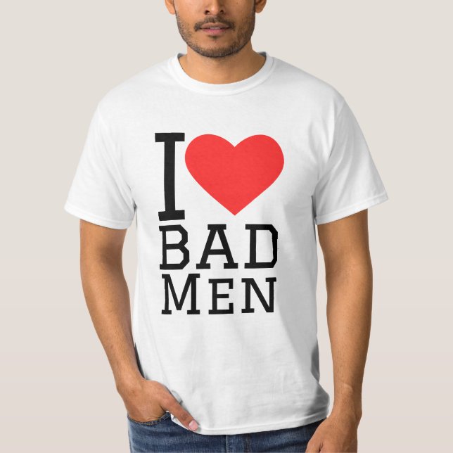 I kärlek bad manar t shirt (Framsida)