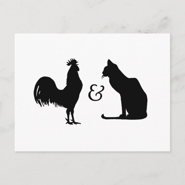 I kärlek båda vykort (Framsida)