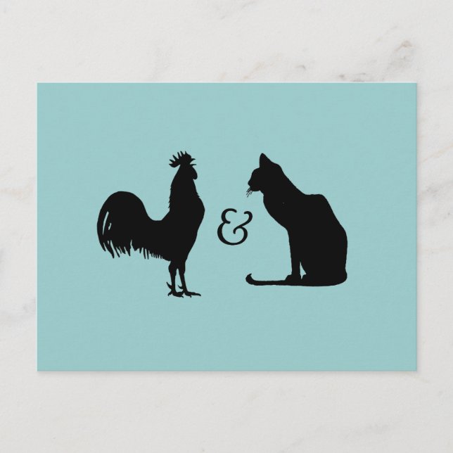 I kärlek båda vykort (Framsida)