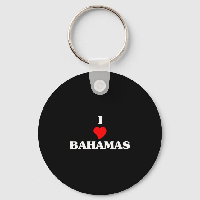 I Kärlek Bahamas Nyckelring (Framsida)
