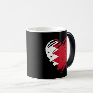 I Kärlek Bahrain - Bahrainska Flagga Hear Magisk Mugg