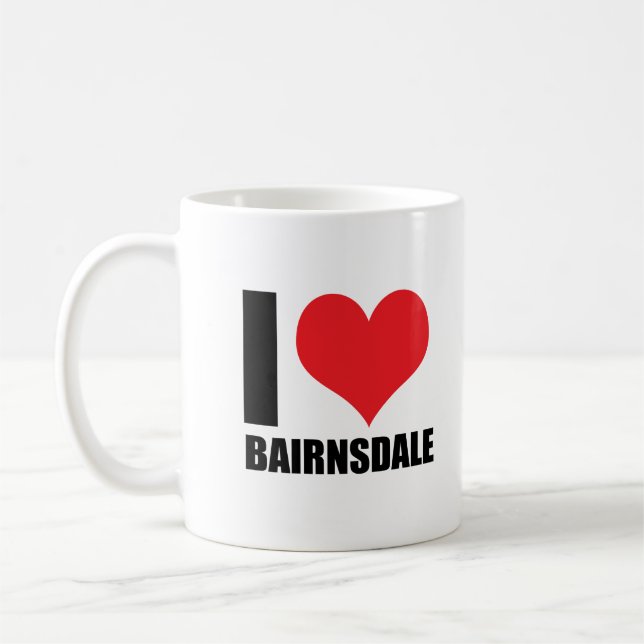 I kärlek Bairnsdale Kaffemugg (Vänster)