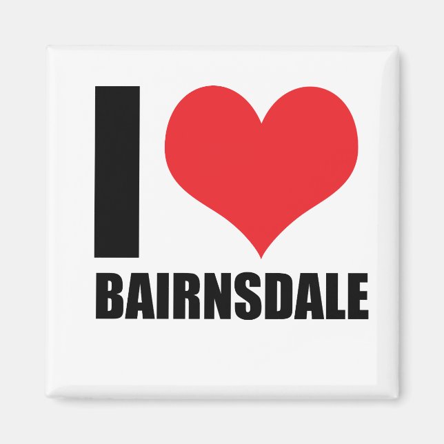 I kärlek Bairnsdale Magnet (Framsidan)