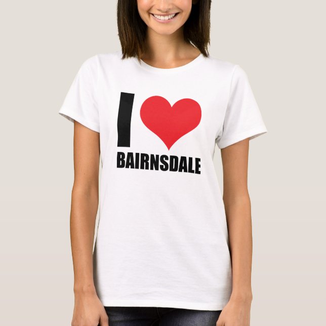 I kärlek Bairnsdale T Shirt (Framsida)