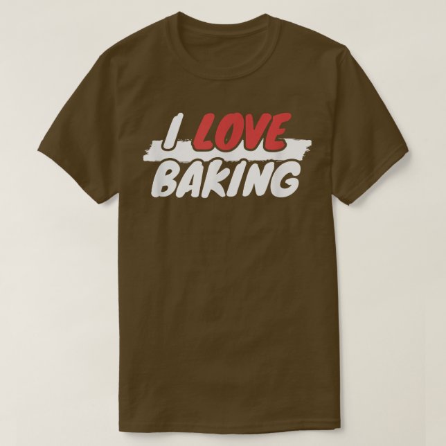 I Kärlek Baking 1955 T Shirt (Design framsida)