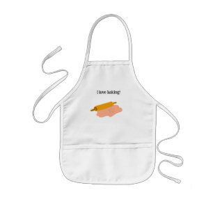 I Kärlek Baking Barnförkläde