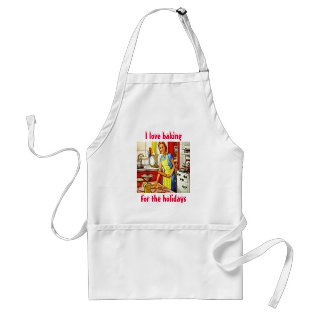 I Kärlek Baking Förkläde (Framsidan)