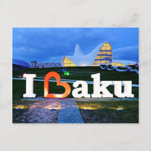 I kärlek Baku Vykort