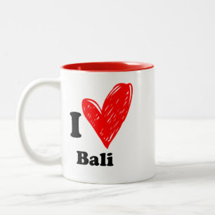 I kärlek Bali Två-Tonad Mugg