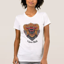 I kärlek Bali Woman T-Shirt