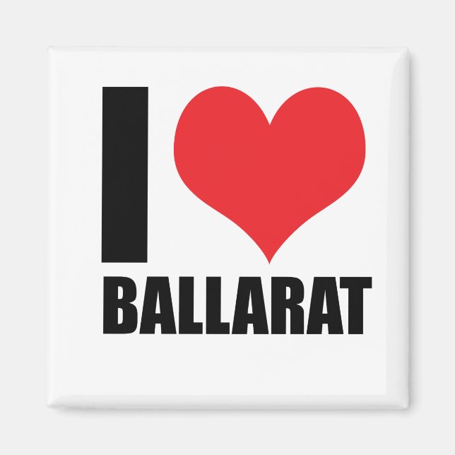I kärlek Ballarat Magnet (Framsidan)