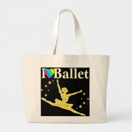 I KÄRLEK BALLET DESIGN JUMBO TYGKASSE