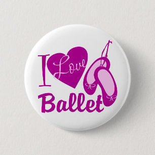 I Kärlek Ballet Knapp