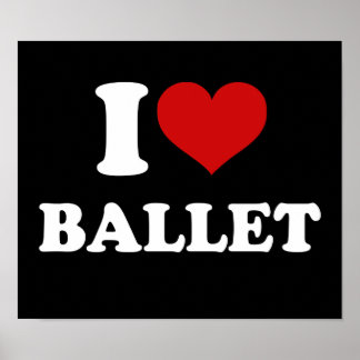 I Kärlek Ballet Poster