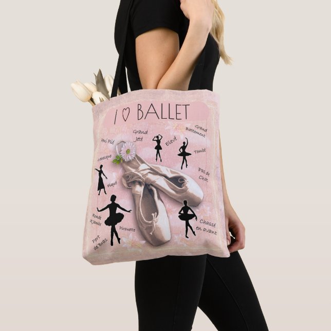 I Kärlek Ballet Tygkasse (Närbild)
