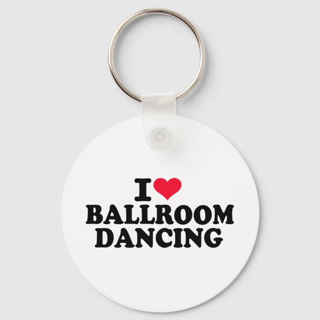 I kärlek Ballroom dans Nyckelring (Framsida)