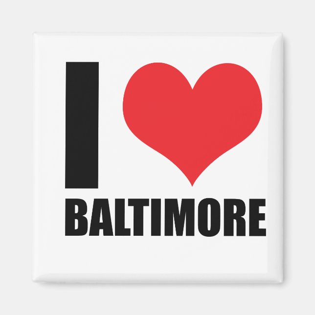 I kärlek Baltimore Magnet (Framsidan)