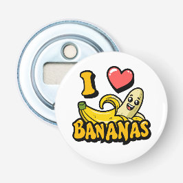 I Kärlek Bananas Flasköppnare