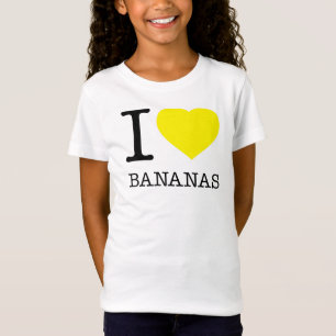 I KÄRLEK BANANAS T SHIRT
