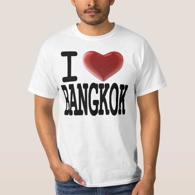 I Kärlek BANGKOK Tee Shirt (Framsida)