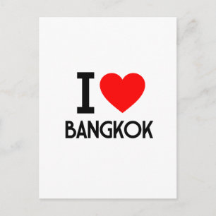 I Kärlek Bangkok Vykort