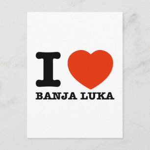 I Kärlek Banja Luka Vykort
