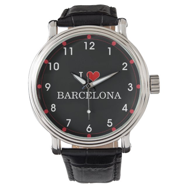 I Kärlek Barcelona Armbandsur (Framsida)