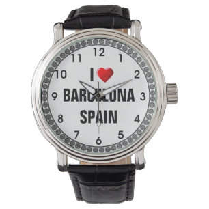 I KÄRLEK BARCELONA, SPANIEN ARMBANDSUR