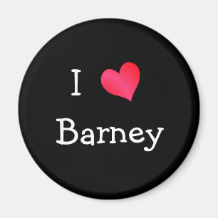 I Kärlek Barney Magnet