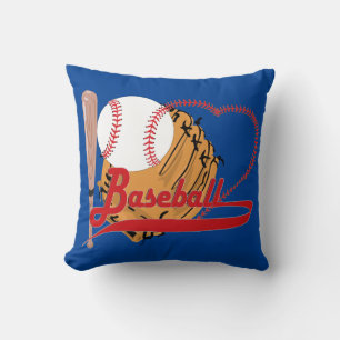 I Kärlek Baseball - Boll, Fladdermus, Baseball-han Kudde